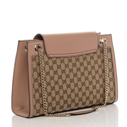 Gucci Monogram Large Emily Chain Shoulder Bag Light Pink 3 of 7