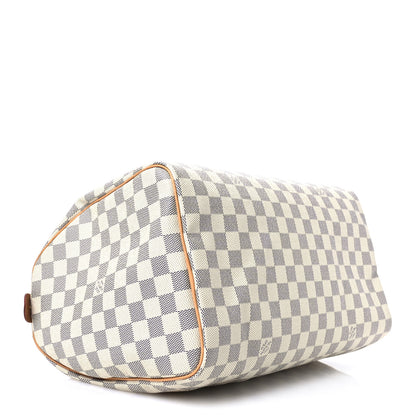 Louis Vuitton Damier Azur Speedy 35 4 of 13
