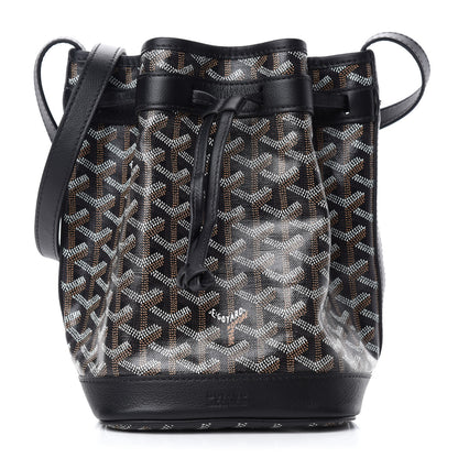 Goyard Goyardine Petit Flot Bucket Bag PM Black 1 of 8