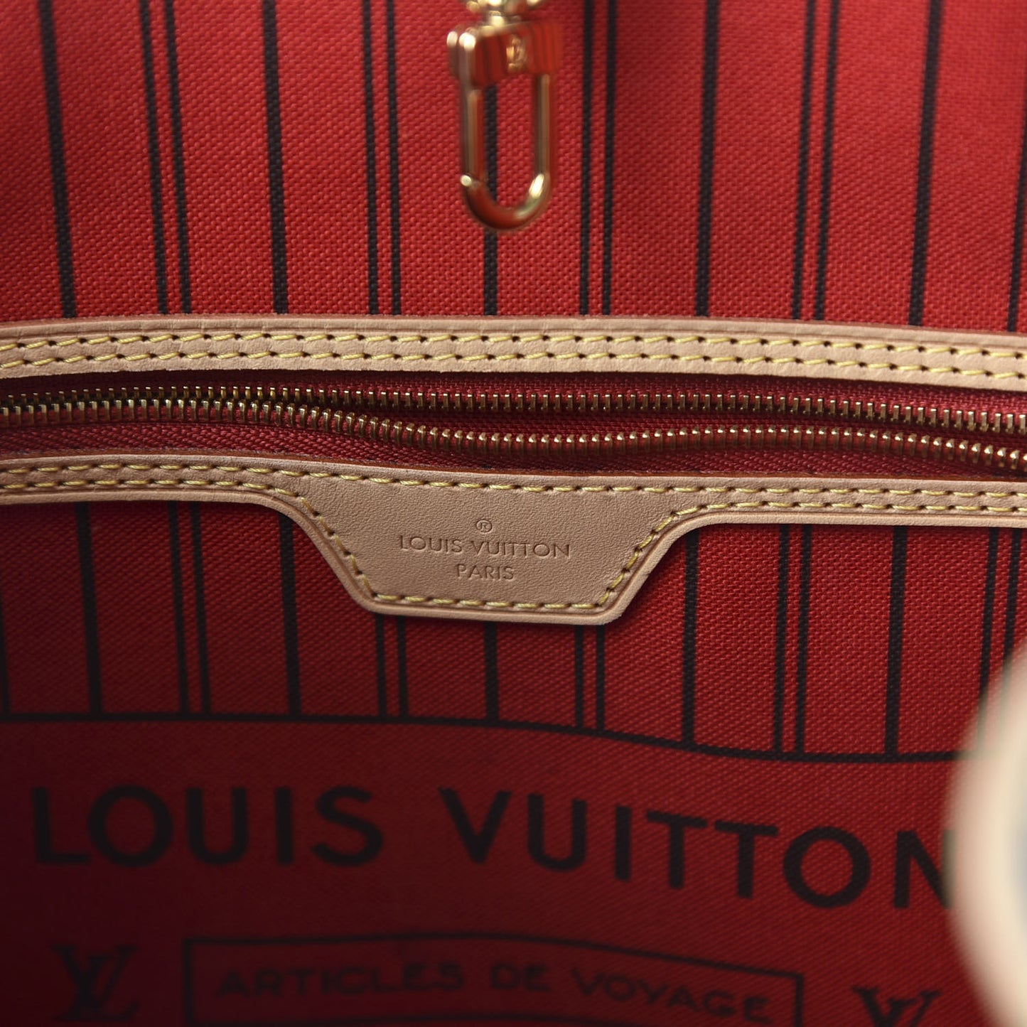 Monogram Neo Neverfull MM Cherry