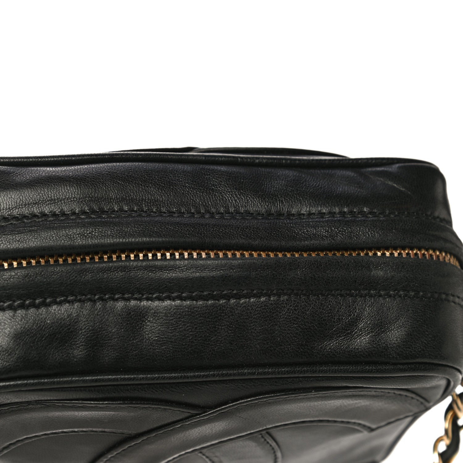 Chanel Lambskin CC Tassel Camera Case Black 13 of 19