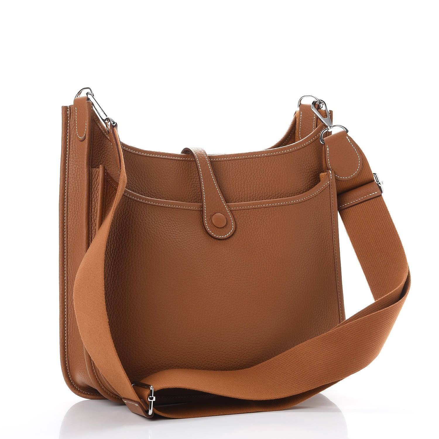 Hermes Taurillon Clemence Evelyne III PM Gold 3 of 9