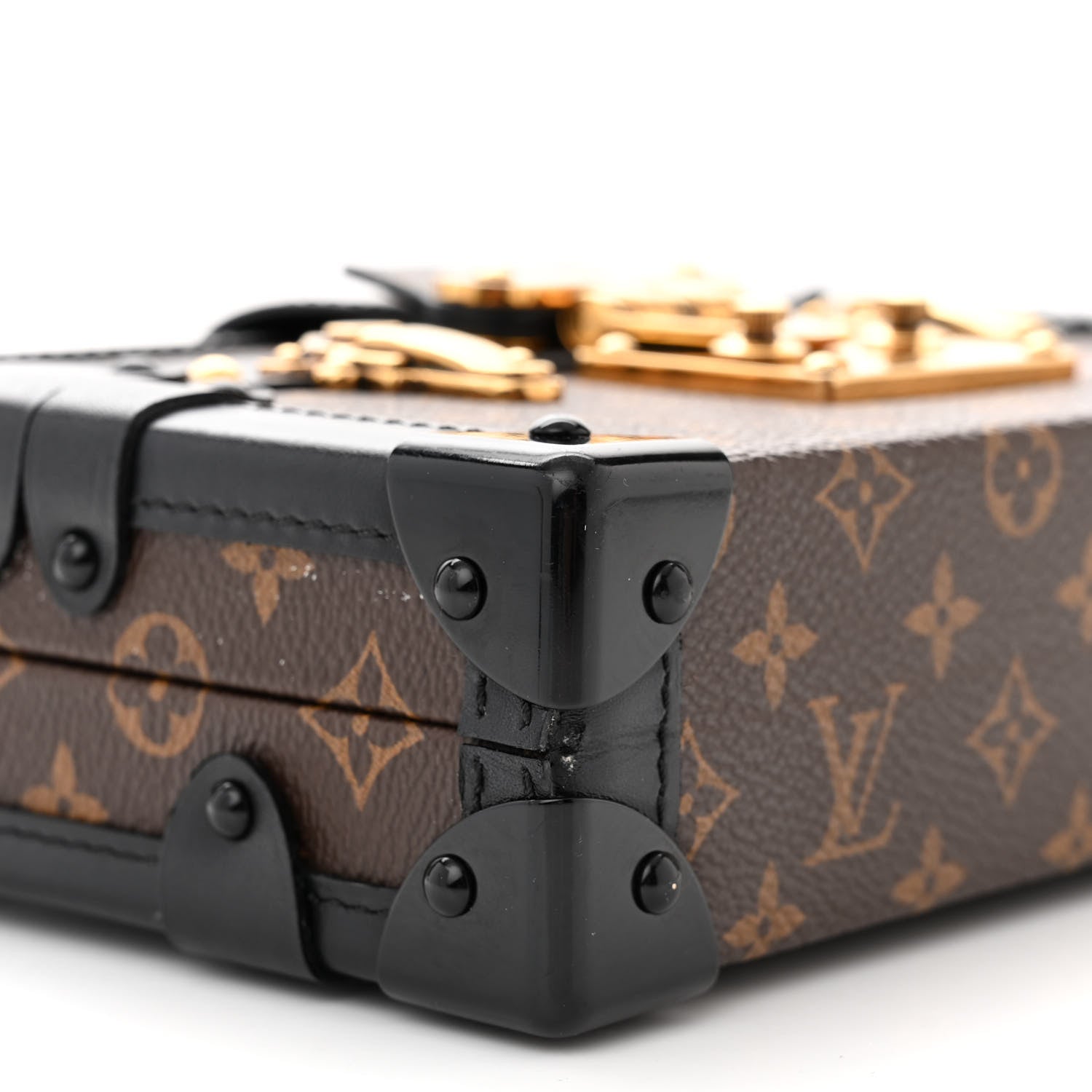 Louis Vuitton Monogram Petite Malle Black 8 of 9