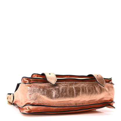 Proenza Schouler Metallic Lambskin Medium PS1 Satchel Copper 4 of 10