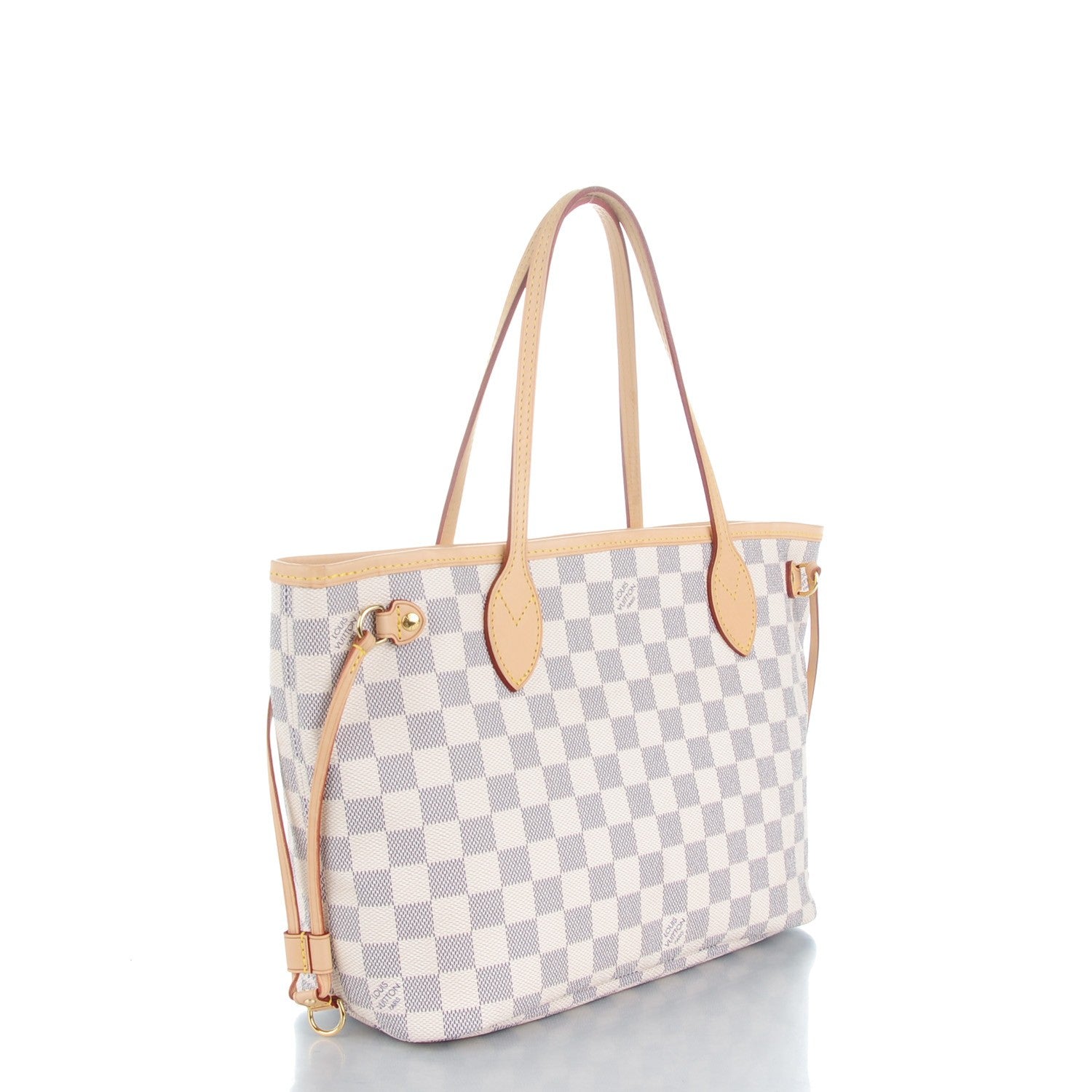 Louis Vuitton Damier Azur Neverfull PM 3 of 7