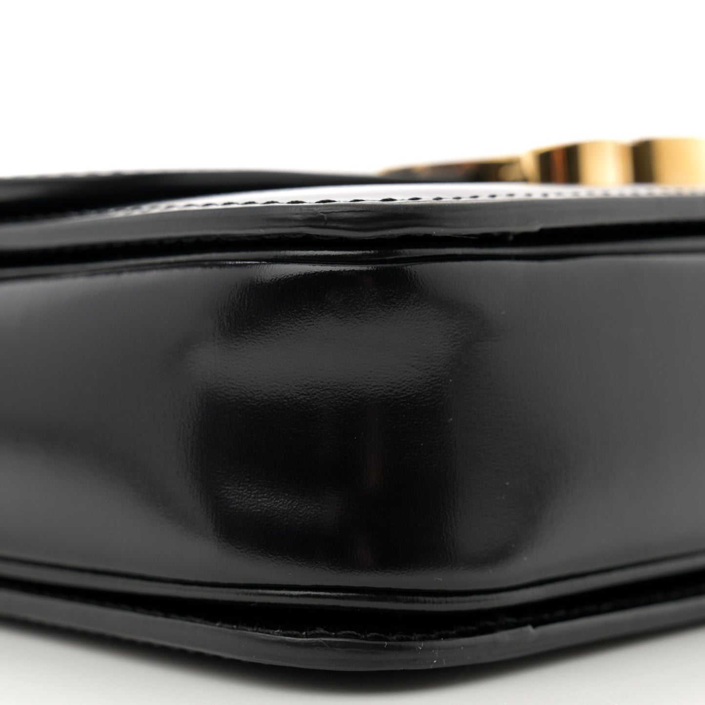Shiny Calfskin Teen Triomphe Black