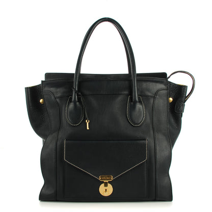 Celine Smooth Calfskin Medium Envelope Luggage Navy 1 of 9