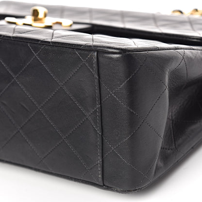 Chanel Lambskin Quilted XL Jumbo Single Flap Black 9 of 13