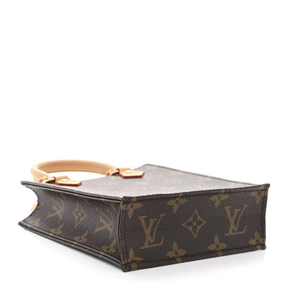 Louis Vuitton Monogram Petit Sac Plat 4 of 9