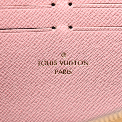 Louis Vuitton Monogram Clemence Wallet Rose Ballerine 6 of 7
