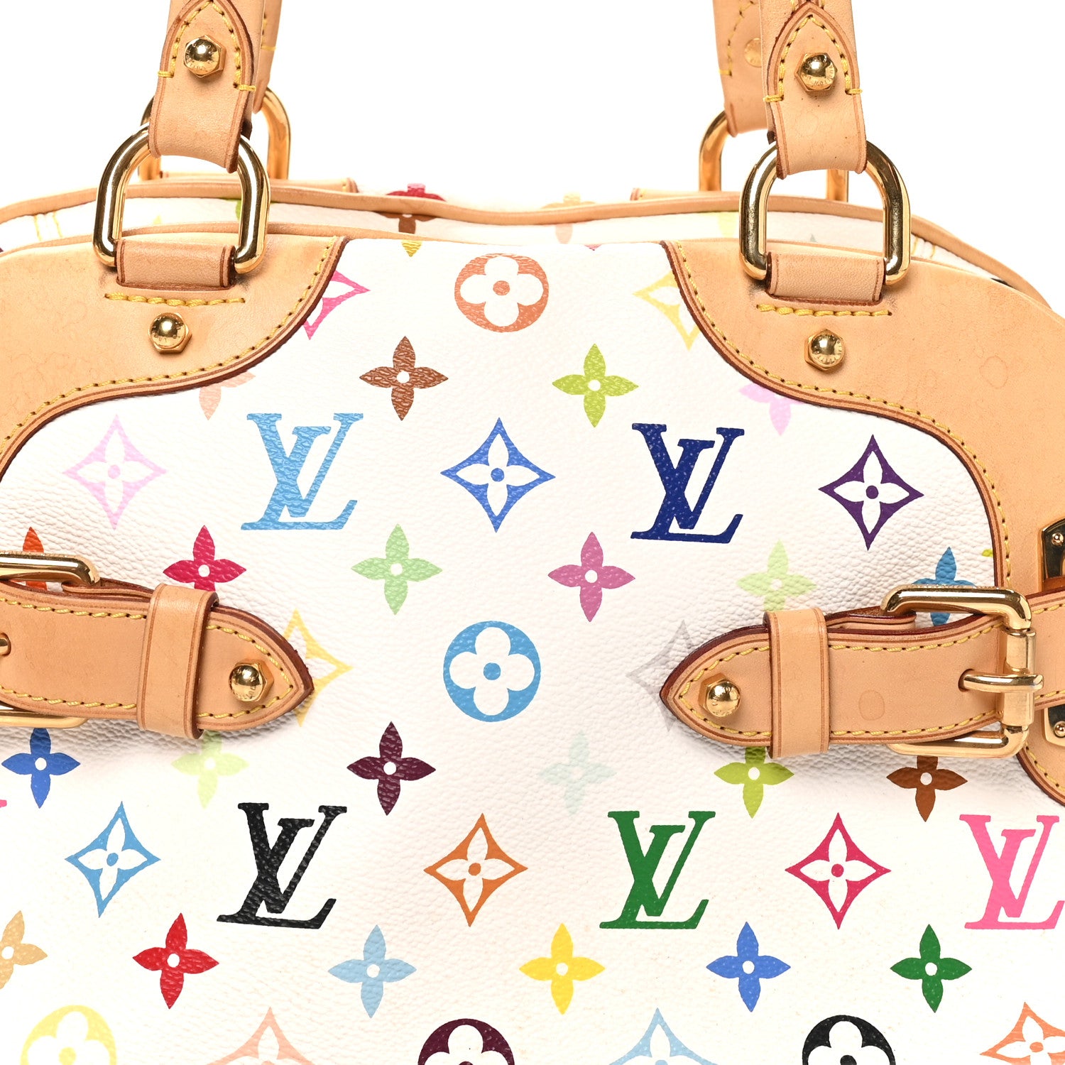 Louis Vuitton Monogram Multicolor Claudia White 7 of 9