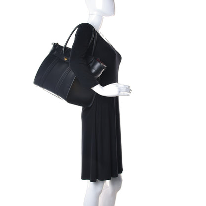 Mulberry Small Classic Grain Small Zipped Bayswater Black 2 of 15