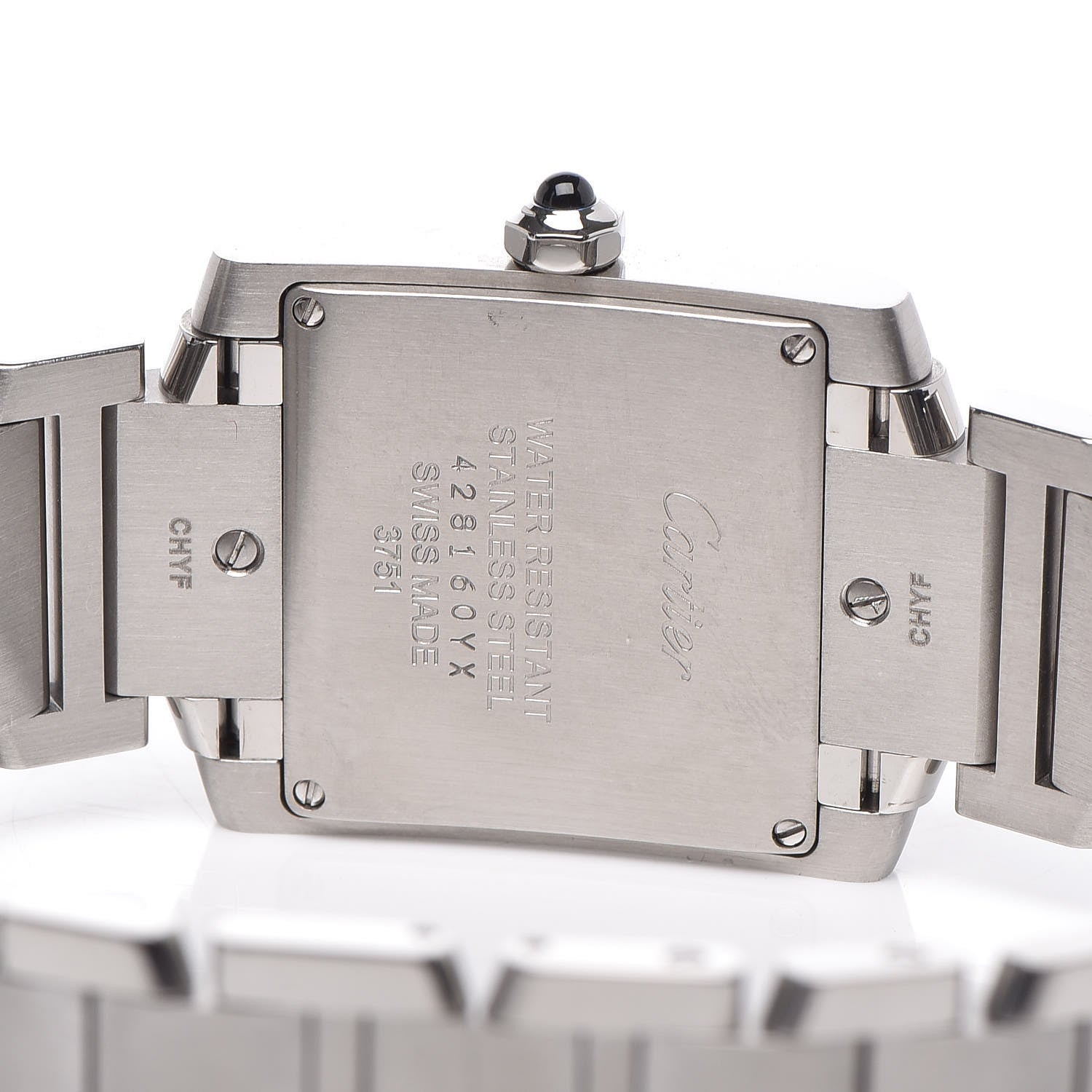 Cartier Stainless Steel 25mm Tank Francaise Quartz Watch 5 of 7