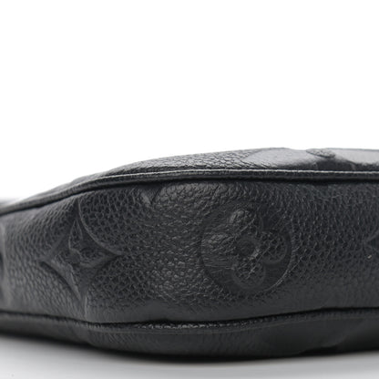 Louis Vuitton Empreinte Monogram Giant Multi Pochette Accessories Large Pochette Black 7 of 9