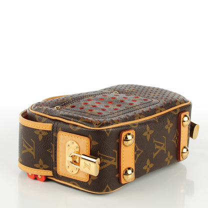 Louis Vuitton Monogram Perforated Mini Trocadero Orange 4 of 5