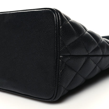 Chanel Caviar Quilted Medallion Tote Black 10 of 10