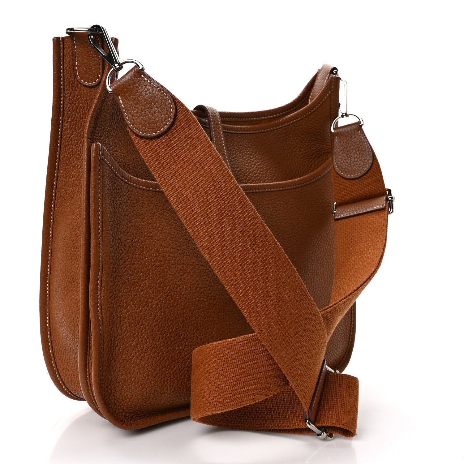 Hermes Taurillon Clemence Evelyne III PM Gold 3 of 13