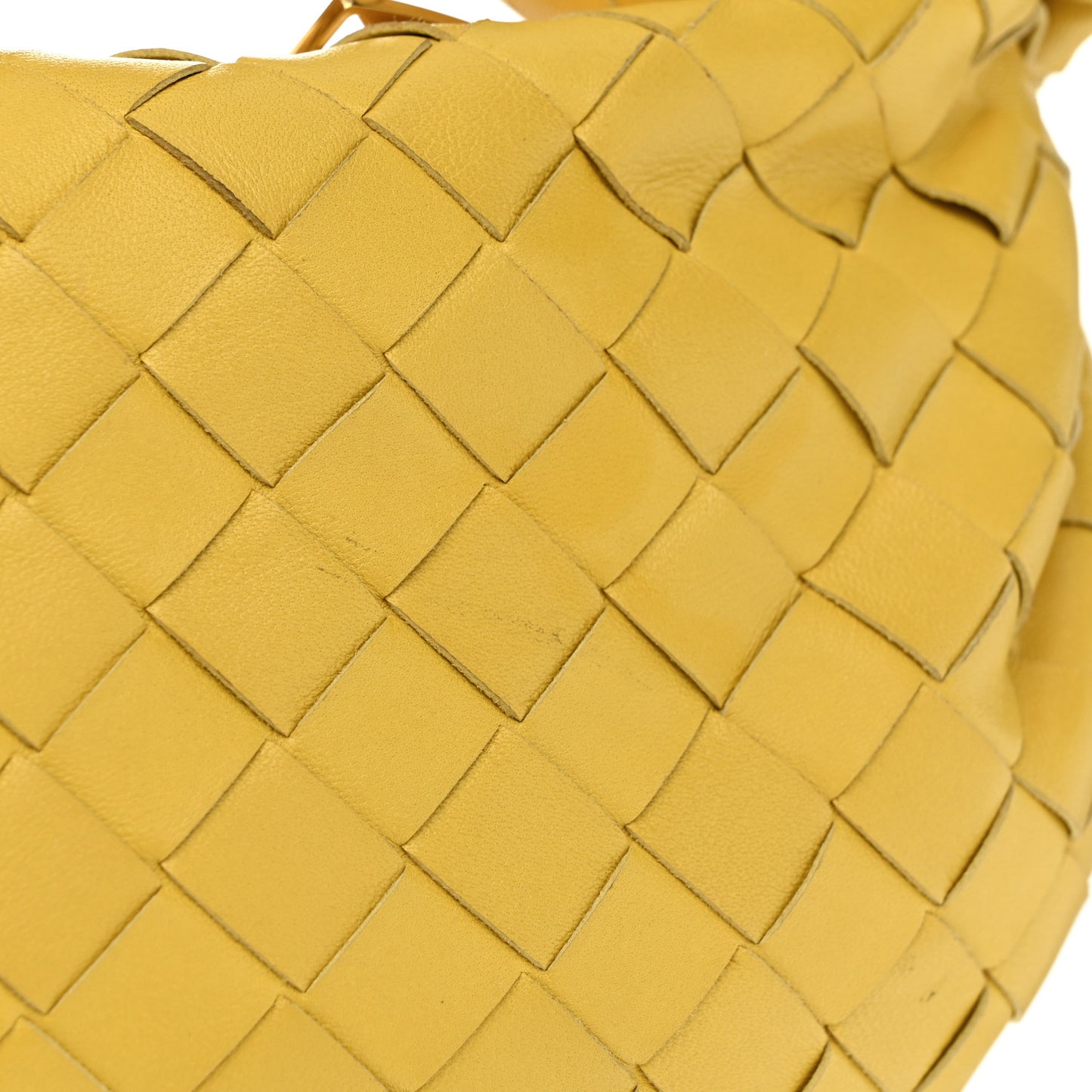 Nappa Intrecciato Mini Jodie Buttercup