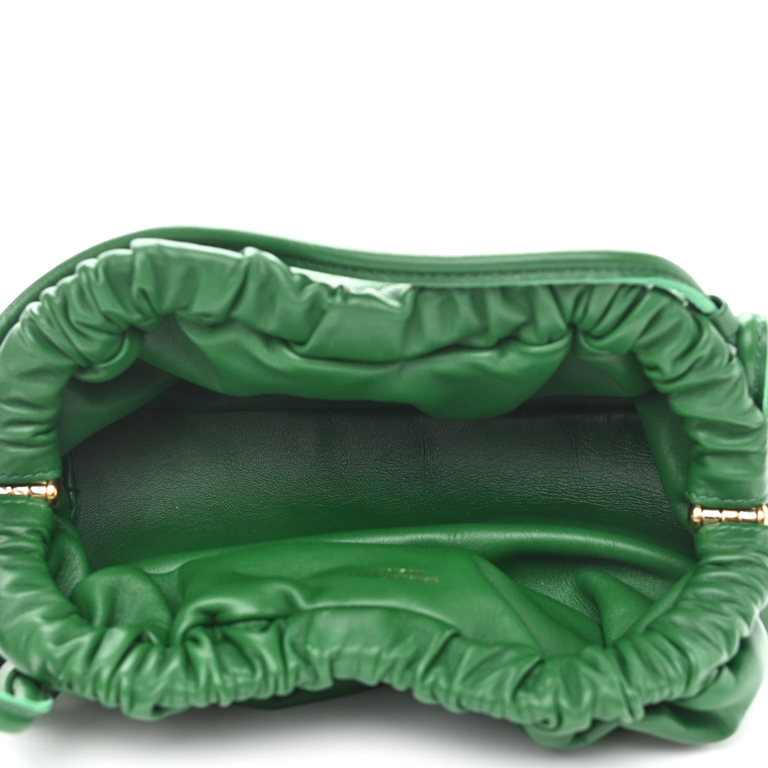 Mansur Gavriel Lambskin Mini Cloud Clutch Green 5 of 10