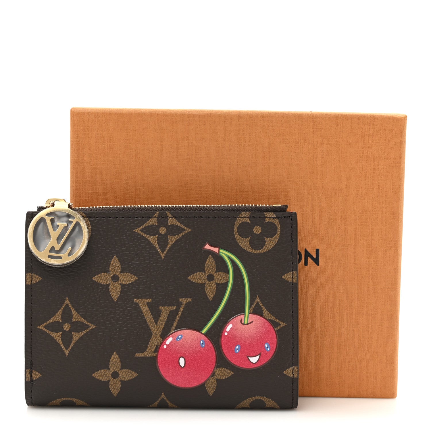 Louis Vuitton LV X TM Monogram Cerises Lisa Wallet 8 of 8