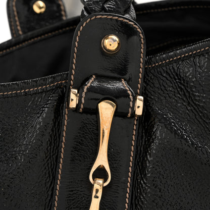 Gucci Patent Medium Pelham Shoulder Bag Black 15 of 16