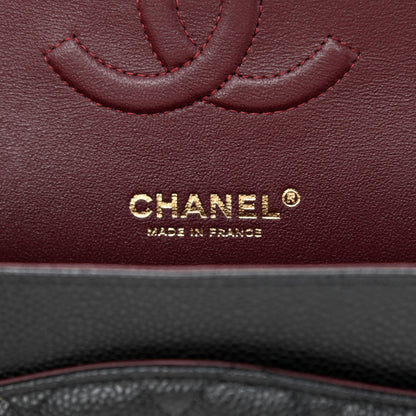 Chanel Caviar Quilted Medium Double Flap Black 6 of 11