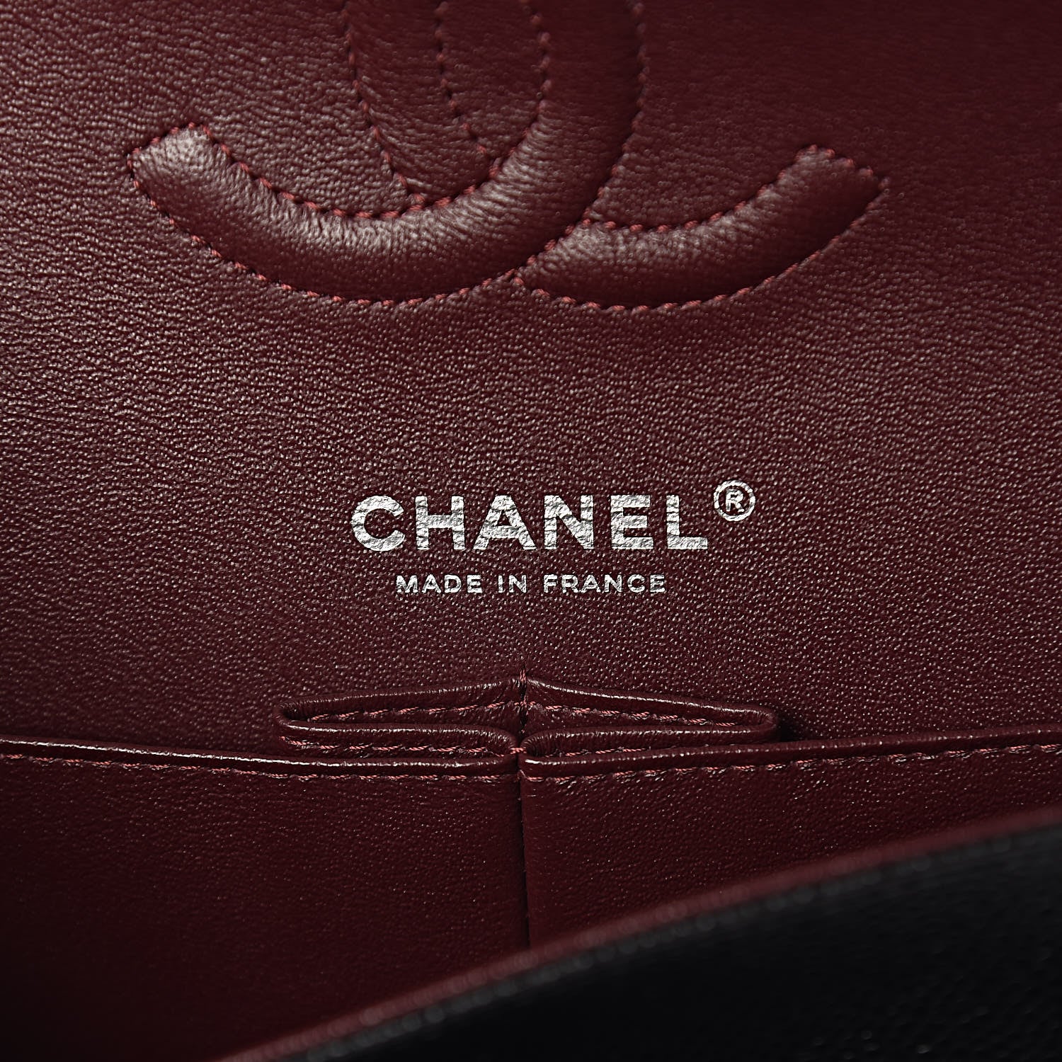 Chanel Caviar Quilted Medium Double Flap Black 6 of 10