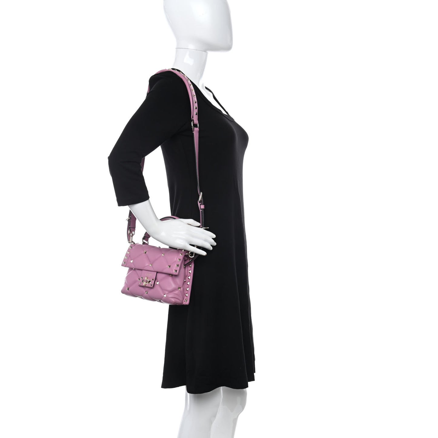 Nappa Mini Candystud Top Handle Bag Absolute