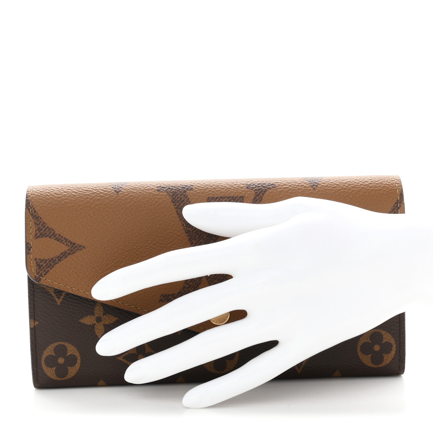 Louis Vuitton Reverse Monogram Giant Sarah Wallet 2 of 6
