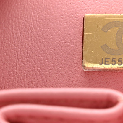 Chanel Caviar Quilted Small Double Flap Pink 7 of 11