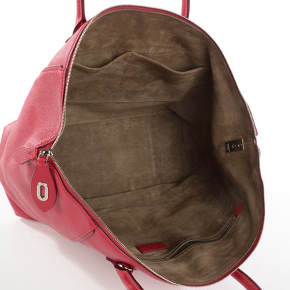 Louis Vuitton Veau Cachemire Soft Lockit MM Framboise 5 of 7