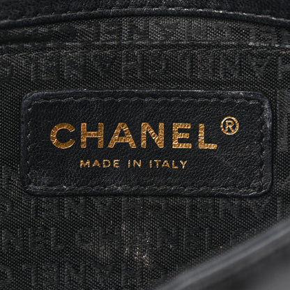 Chanel Lambskin Quilted Mini Chocolate Bar Camellia Flap Black 5 of 13