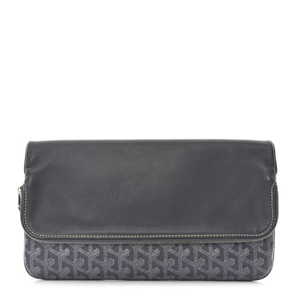Goyard Goyardine Sainte Marie Soft Clutch Grey 1 of 13