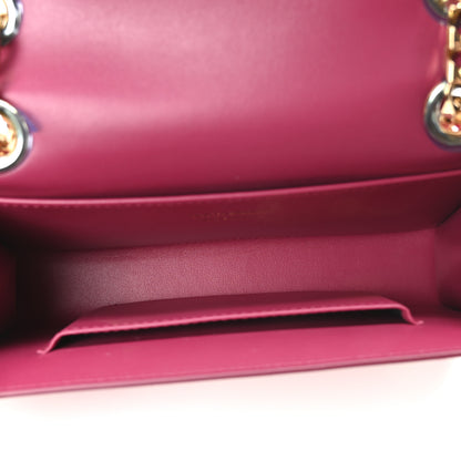 Dolce & Gabbana Patent DG Girls Phone Shoulder Bag Dark Pink 5 of 9