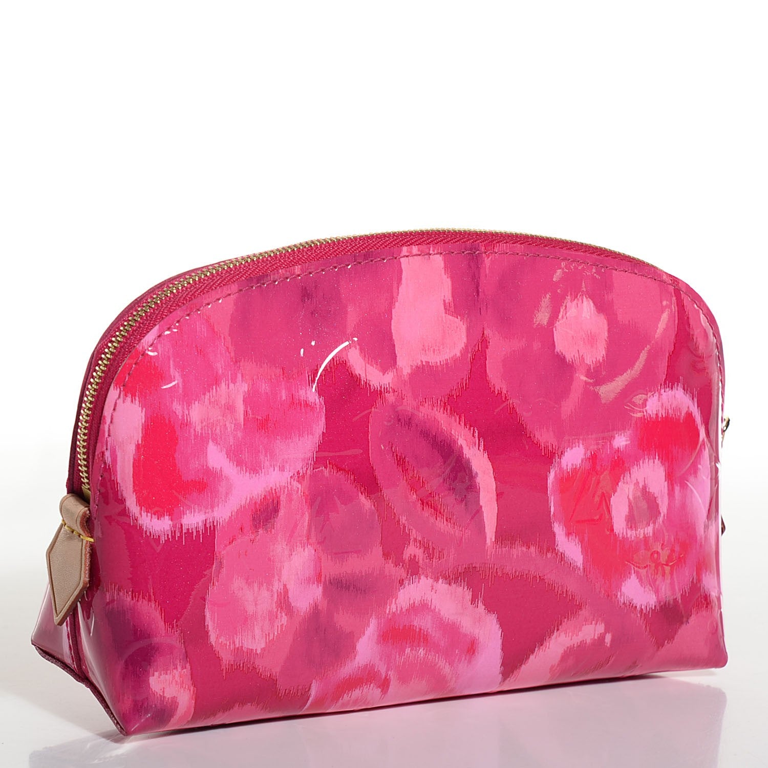 Louis Vuitton Vernis Ikat Cosmetic Pouch Rose Indien 3 of 7