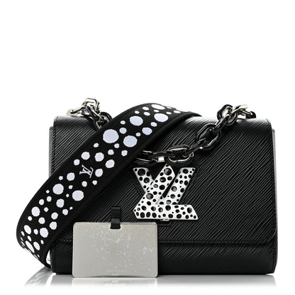 Louis Vuitton LV X YK Epi Infinity Dots Twist Shoulder Bag MM Black 1 of 10
