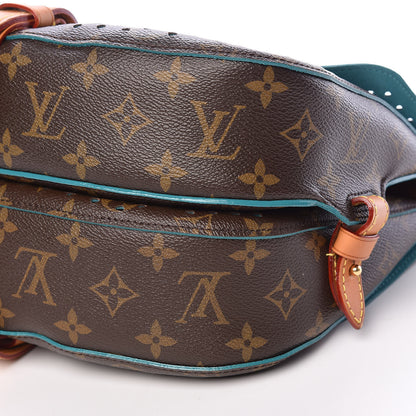 Louis Vuitton Monogram SC Flore Saumur Teal 8 of 11