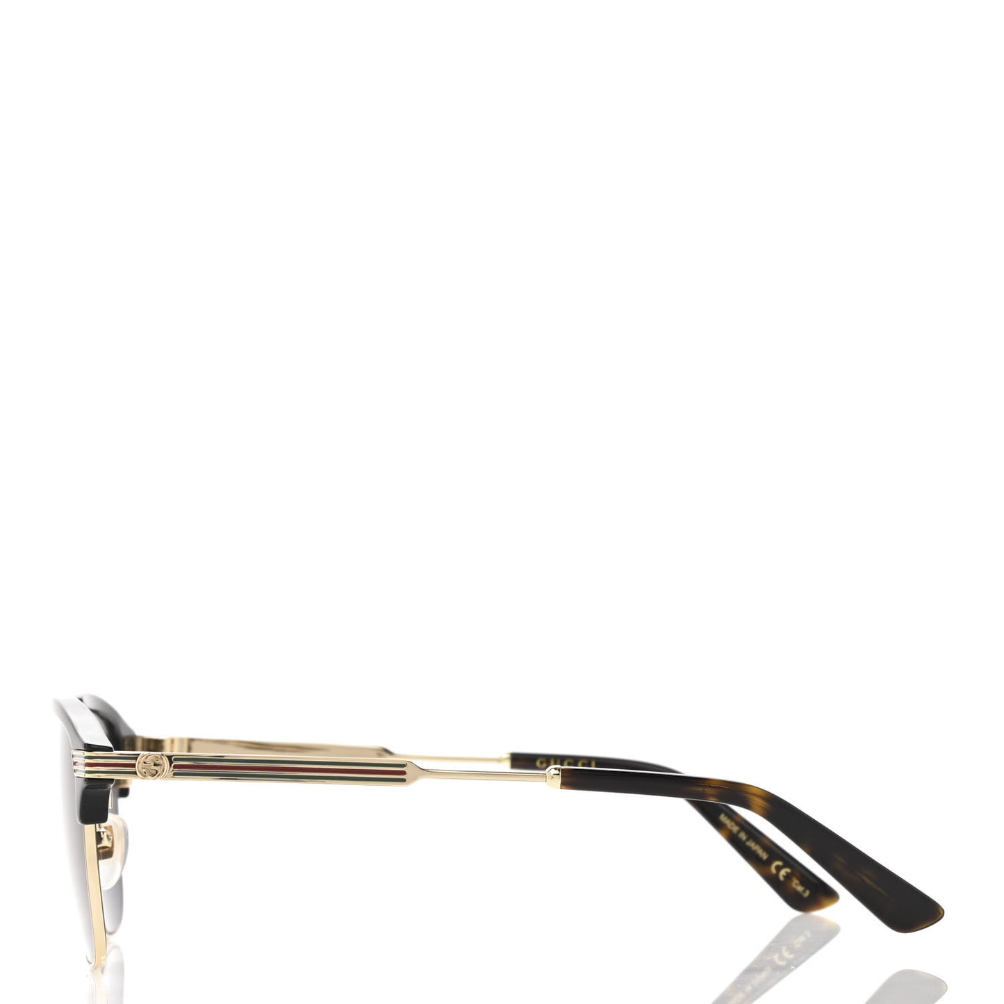 Square Frame Sunglasses GG0241S Black