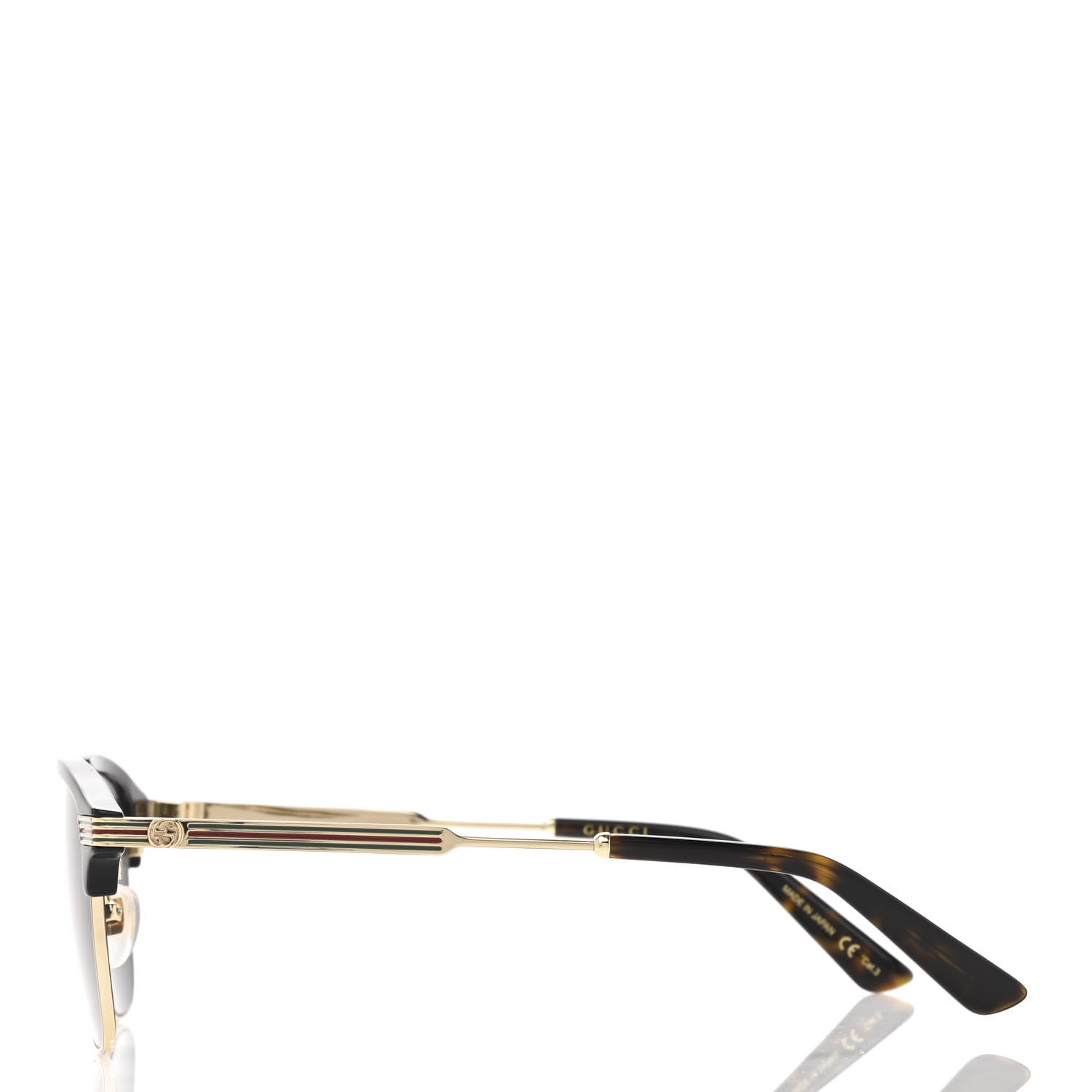 Gucci Square Frame Sunglasses GG0241S Black 3 of 8