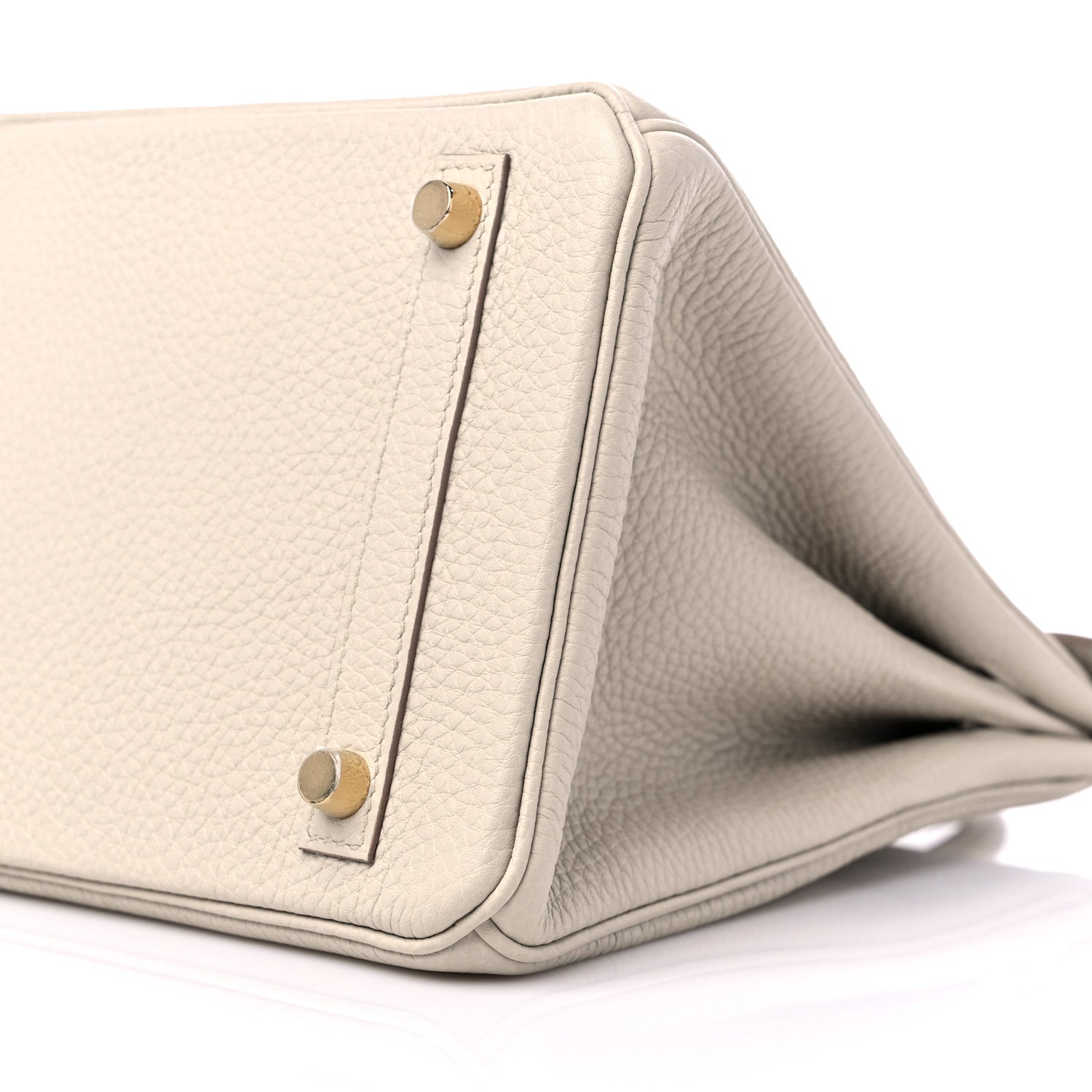 Hermes Taurillon Clemence Birkin 30 Beton 9 of 9