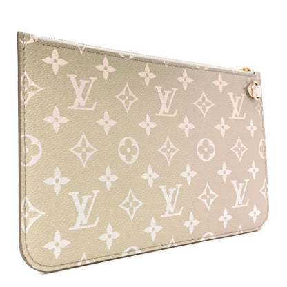 Louis Vuitton Monogram Spring In The City Neverfull MM GM Pochette Sunset Kaki 3 of 6
