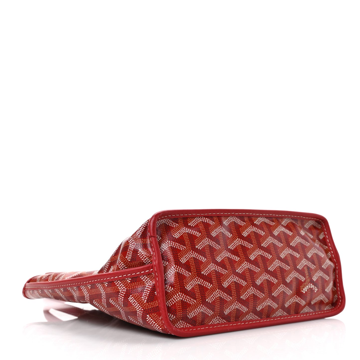 Goyardine Reversible Mini Anjou Red
