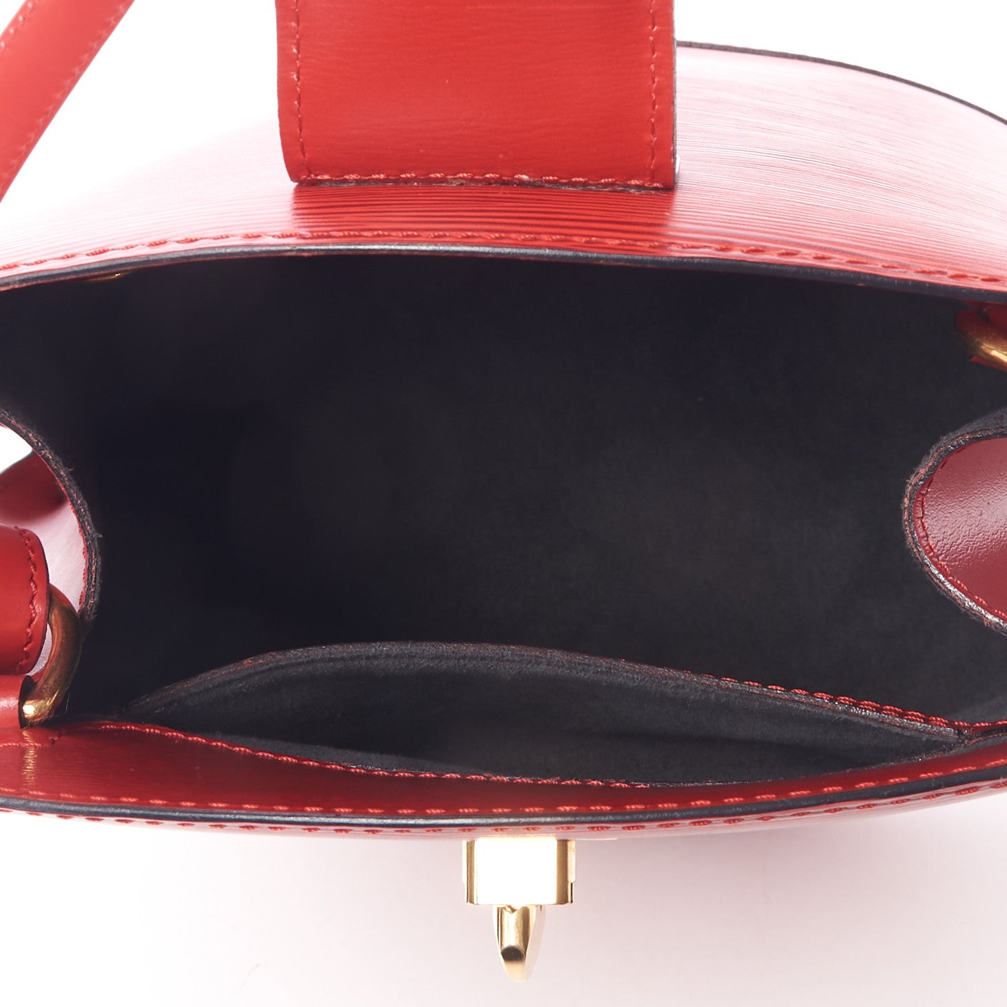 Louis Vuitton Epi Cluny Castillan Red 5 of 8