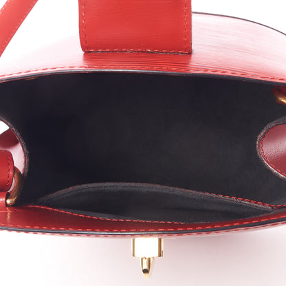 Louis Vuitton Epi Cluny Castillan Red 5 of 8