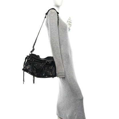 Balenciaga Agneau Arena Neo Cagole City Handbag Black 2 of 10