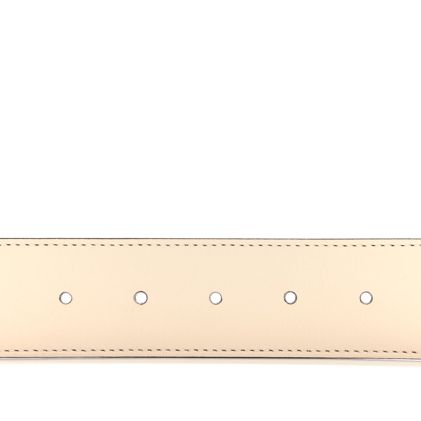 Calfskin Double G 40mm Belt 80 32 Mystic White