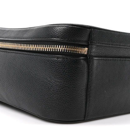 Chanel Caviar Quilted Large CC Filigree Vanity Case Black 9 of 10