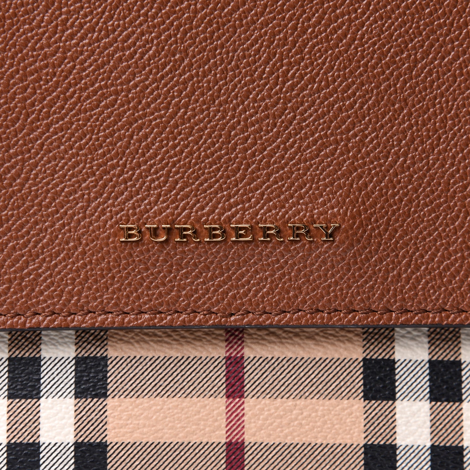Burberry Haymarket Check Small Loxley Crossbody Bright Toffee 11 of 12