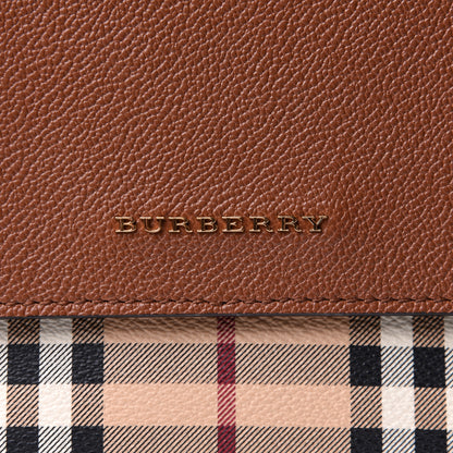 Burberry Haymarket Check Small Loxley Crossbody Bright Toffee 11 of 12