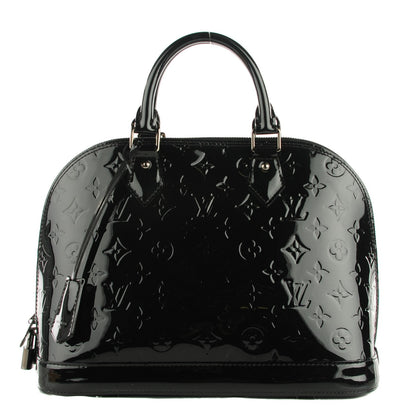 Louis Vuitton Vernis Alma PM Noir Magnetique 1 of 8
